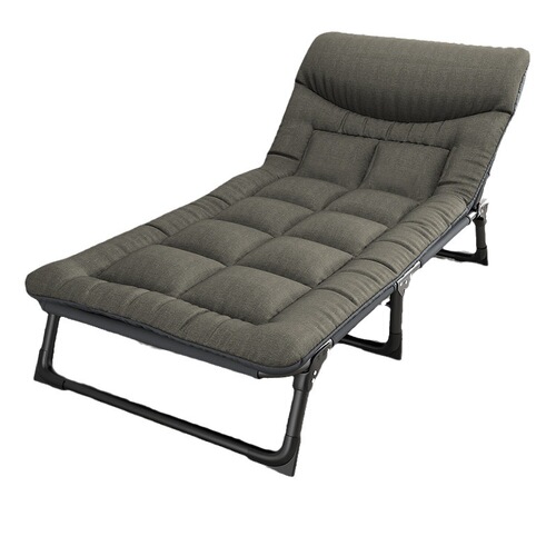 Folding sheet, single lunch break, office nap artifact, hospital escort, portable marching lazy person, simple dual-purpose recliner