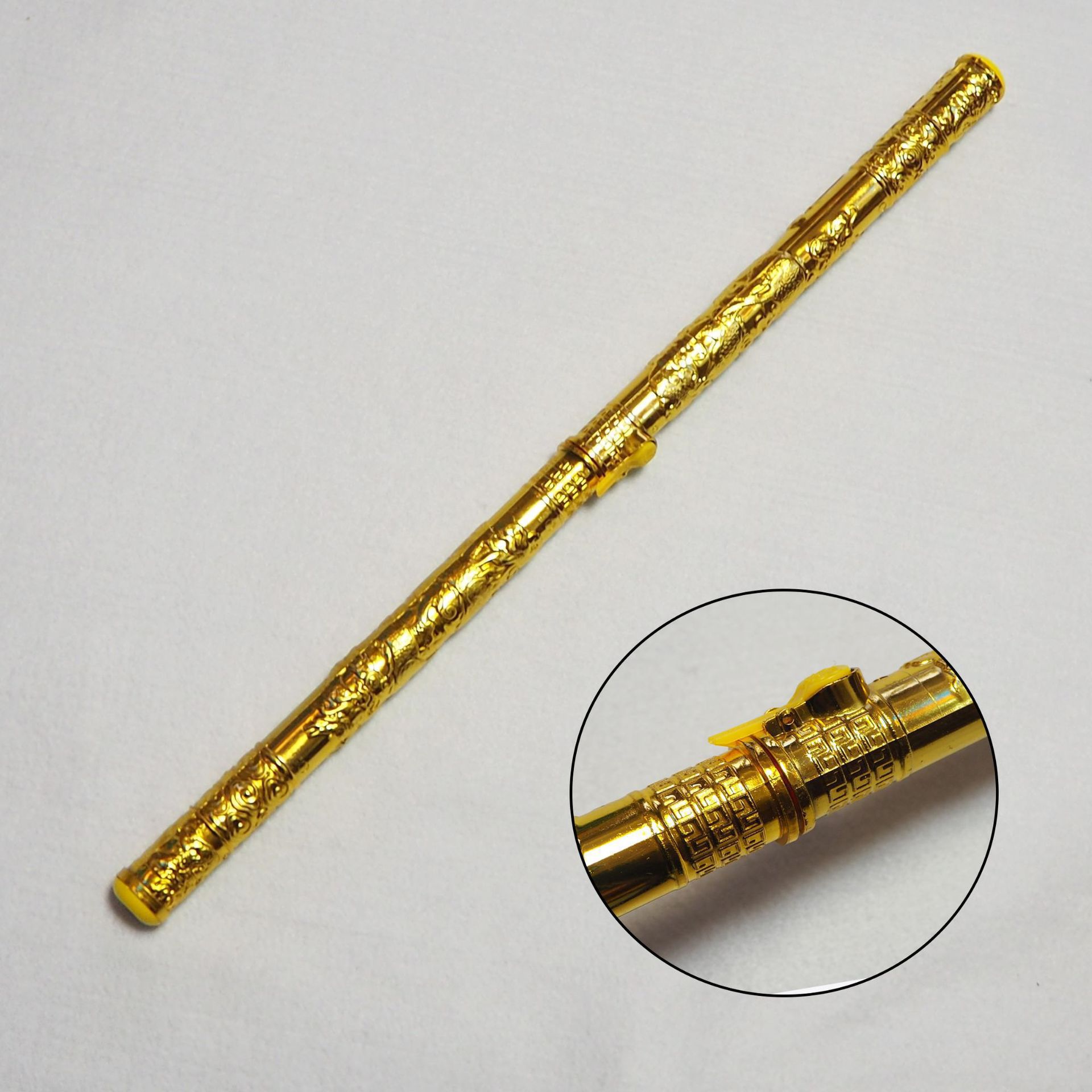 자동 배출 골드 후프 실버