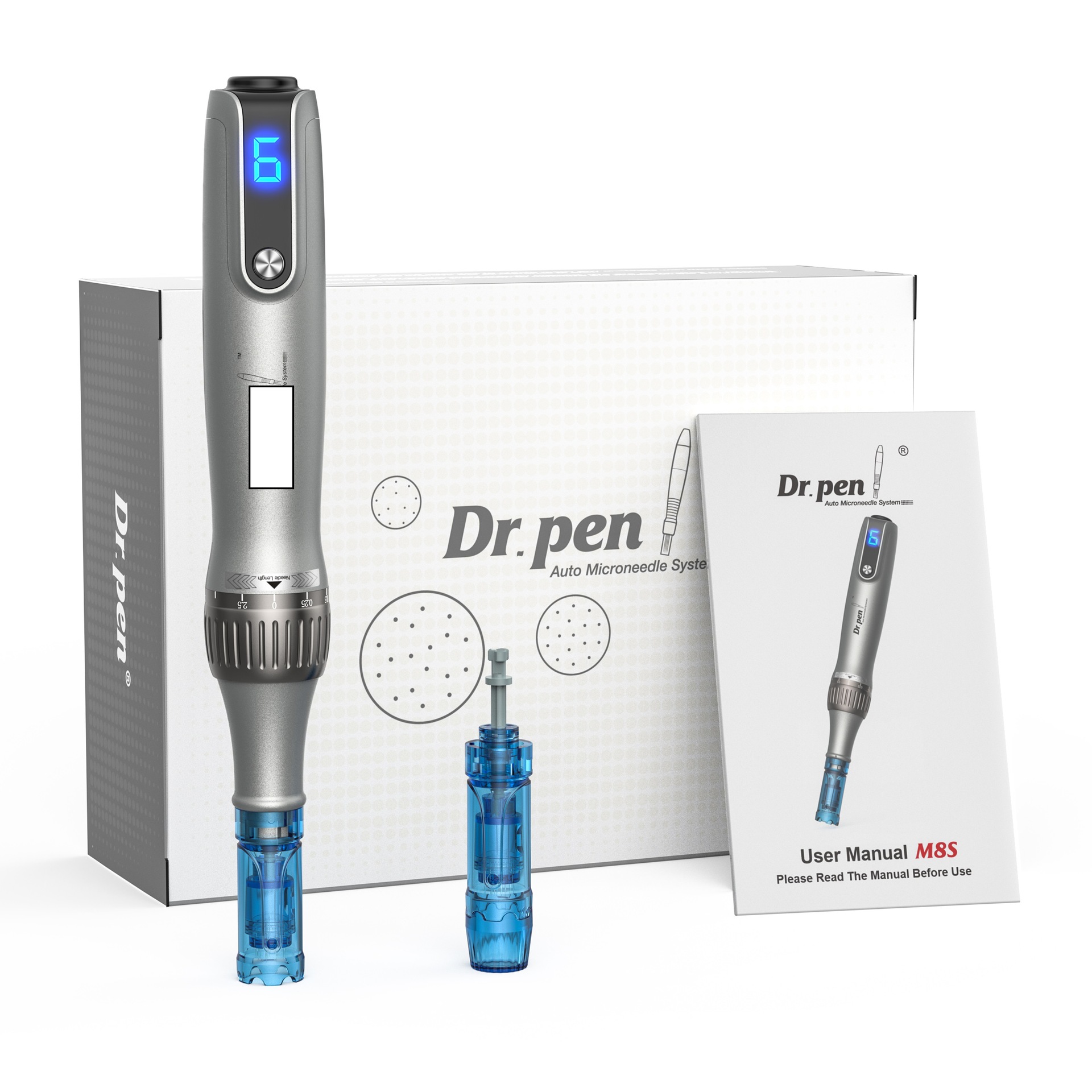 Dr.pen M8S Electric Microneedle Microcrystal Pen Mesoderm Introduction Microneedle Introduction Microneedle Beauty Instrument