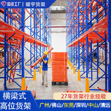 横梁式高位高承重货架布匹面料货架多层仓储物架工业重型托盘货架