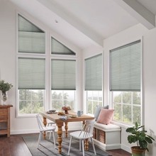 莫派異形電動風琴簾名宿酒店日夜蜂巢簾遮陽隔熱卧室陽台窗簾拉珠