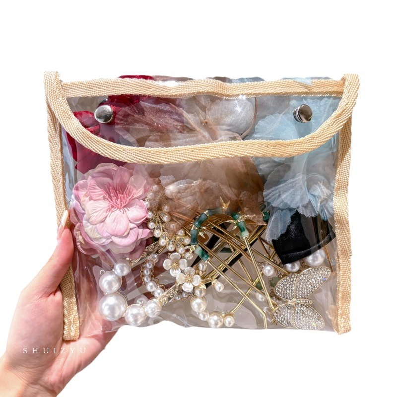 Plato de flores, dispositivo de cabello en forma de U, pinza de cabello para mujeres 2025, nuevo pinza de cabello de alta gama, nuevo estilo chino, pinza de cabello antiguo, tocado antiguo