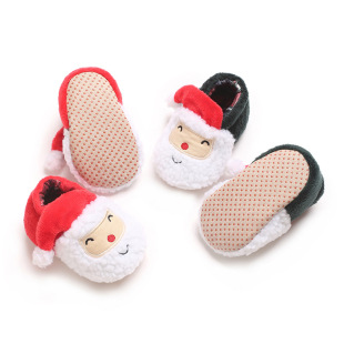 Autumn and Winter Christmas Baby Shoes Baby Shoes Soft Sole Shoes Toddler Shoes Winter Shoes Boots Cotton Boots Snow