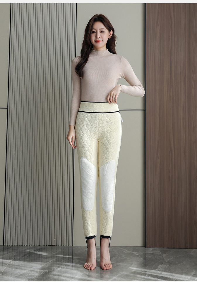 Quần legging nữ siêu dày lông cừu giữ ấm, quần bó mặc ngoài có đệm gối và đệm eo — Quần lụa lót bên trong màu tím siêu dày [không có miếng đệm eo và đầu gối], Quần lụa lông cừu siêu dày bên trong [không miếng đệm eo và miếng đệm đầu gối], Quần lụa lót cừu Kung Fu siêu dày [tích hợp đệm eo và đệm đầu gối], Quần lụa lông cừu siêu dày bên trong [tích hợp đệm eo và đệm đầu gối] chi tiết 27