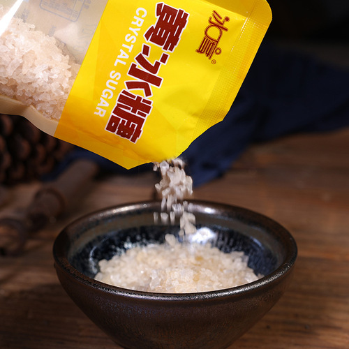 Icing sugar 100g bagged sugar, old rock sugar, earth rock sugar, small yellow rock sugar