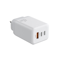 GAN65w澳標手機充電器SAA適用iPad數碼遊戲機ISO9001三孔插頭批量