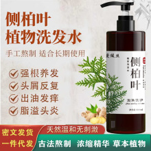 厂家爱缇丝侧柏叶植萃洗发水养发护发控油蓬松清洁500ml一件代发