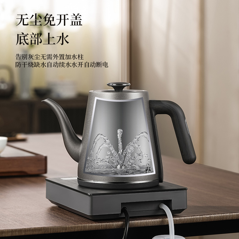 纯钛全自动上水电热烧水壶泡茶具专用抽水茶台桌一体机煮茶电茶壶|undefined