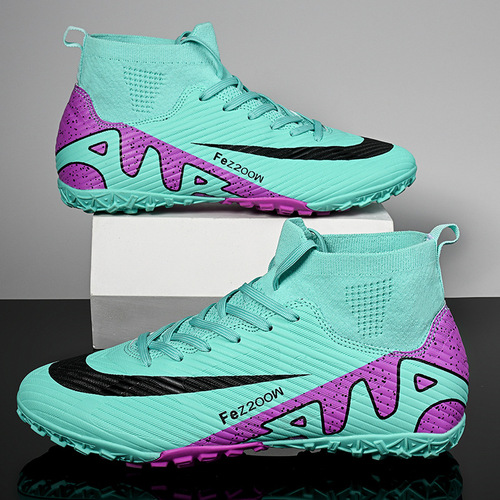 2024 spring new style football shoes long broken nails men's and women's adult student training shoes sports football shoes men's shoes