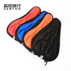 Bike Seat Cover, Mountain Fixed Gear Colorful 3D Seat Cover, Cycling Equipment Accessory