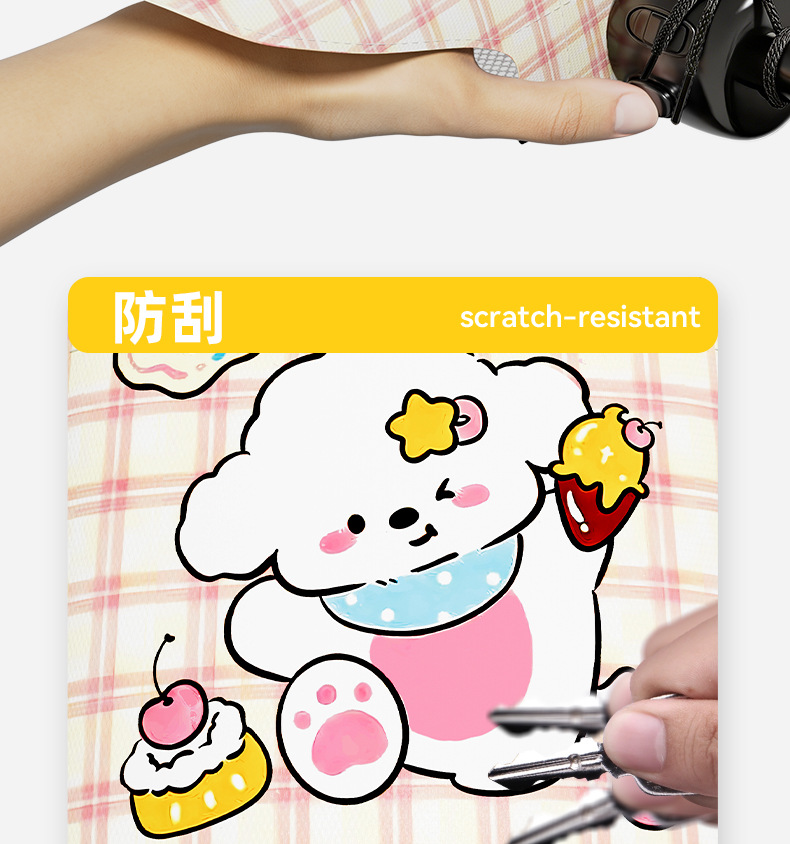 Electric vehicle handlebar covers, sun-proof and waterproof, universal cute cartoon electric bike hand guards, summer riding windproof handle covers