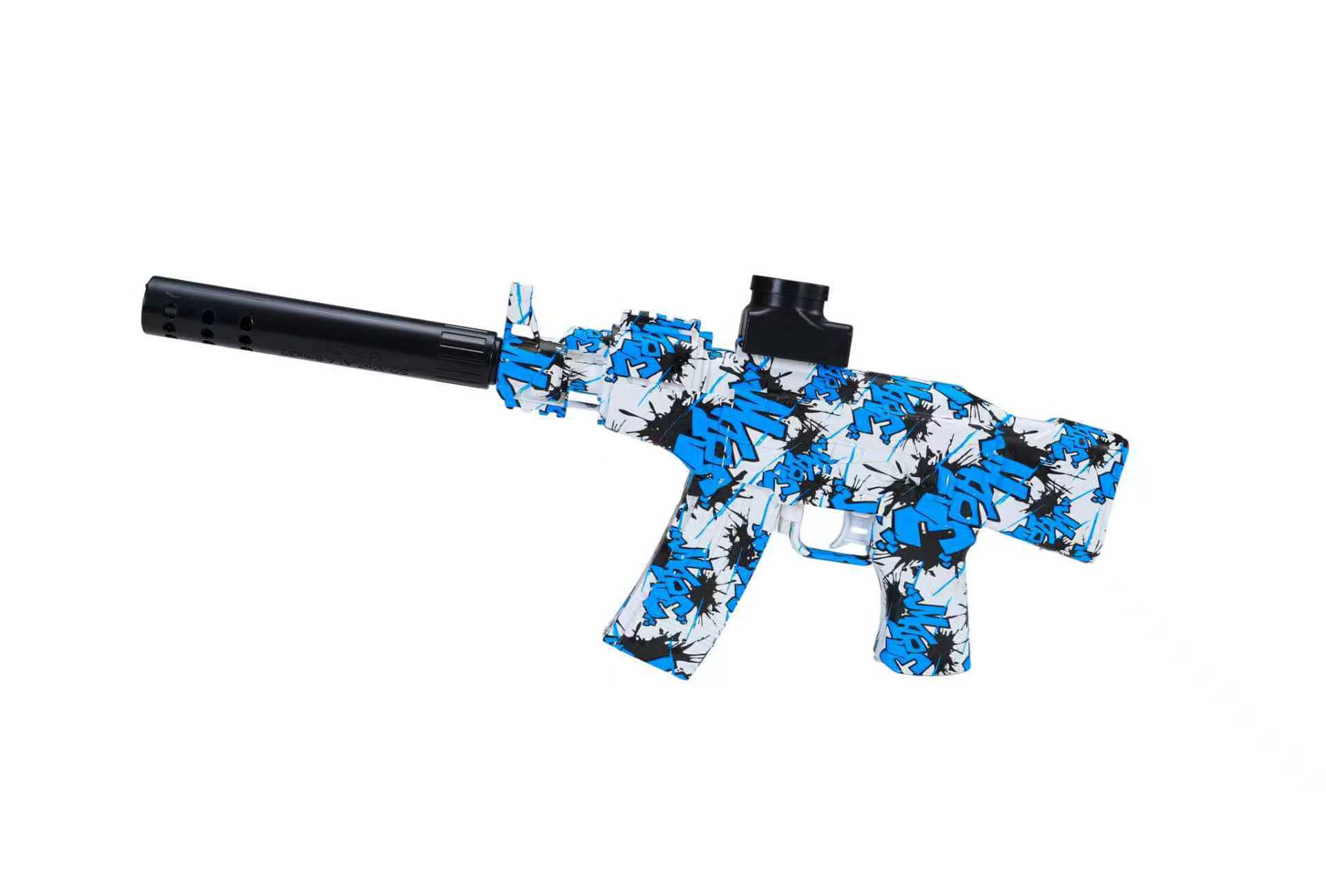 Pistola de cristal especial para AK juguete infantil con rango de disparo eléctrico de precisión juguete de agua para niños con bala suave