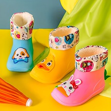 L 65716 Cute anti-slip kids rain boots �ɰ�������ͯ��ѥ
