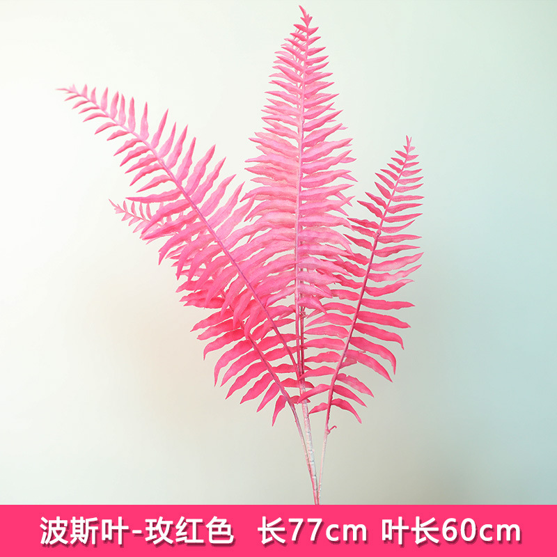 5 포크 플라스틱 페르시아 잎