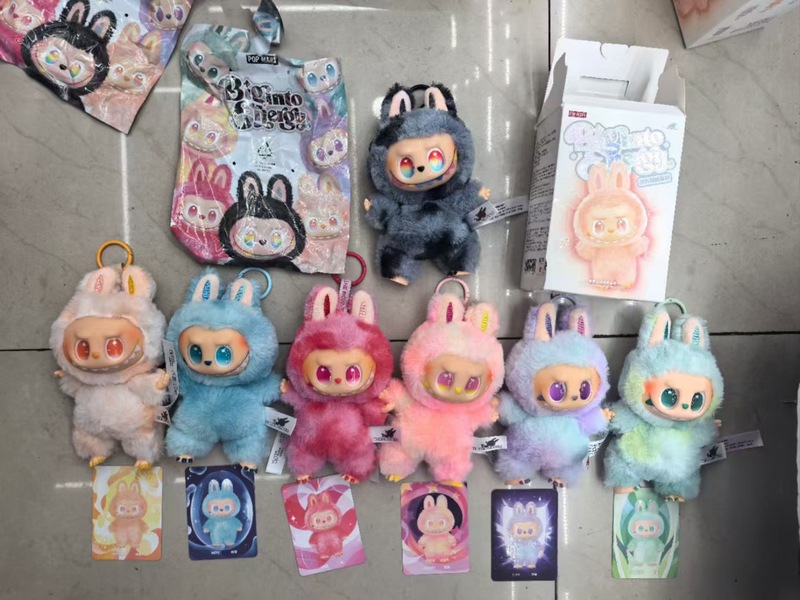 拉布布盲盒玩具labubu盲盒搪胶娃娃公仔潮玩网红爆款盲盒批货摆摊|undefined