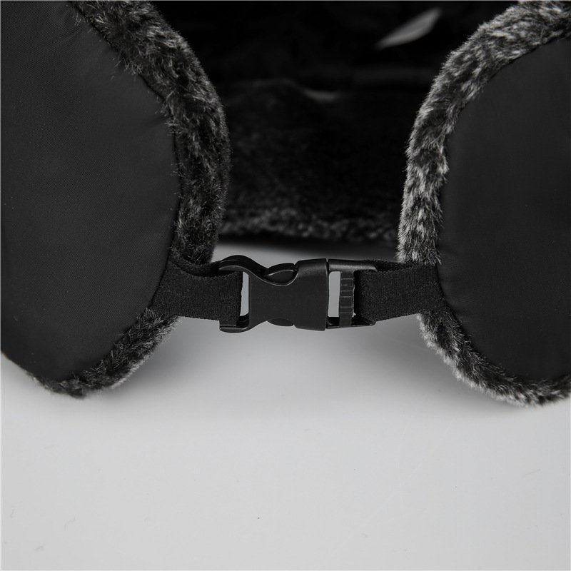 Trapper Hats Cappello Lei Feng da uomo Cappello invernale da ciclista caldo con protezione per le orecchie in lana spessa Cappello in cotone_voghion.com