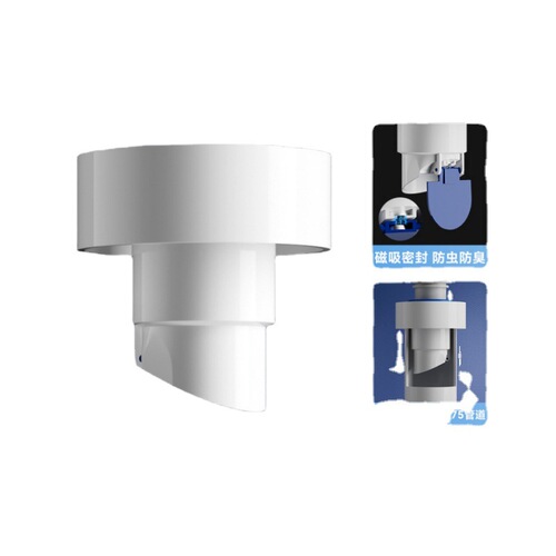 Anti-odor sewer pipe anti-return odor artifact silicone cover floor drain deodorizer kitchen sealing ring plug sewer plug
