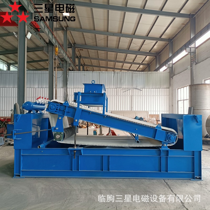 石英砂云母粉钾长石萤石硅线石高岭土SGB系列湿式强磁平板磁选机