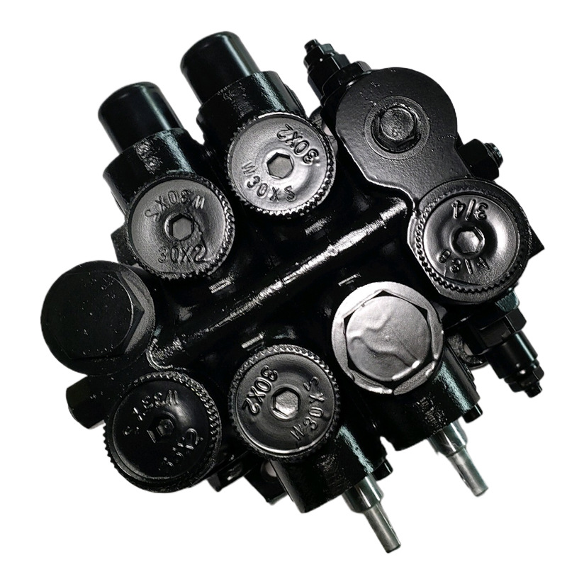 合力杭叉4/5/6/7吨柴油叉车多路换向阀二路阀2片阀CDB-F20H-02