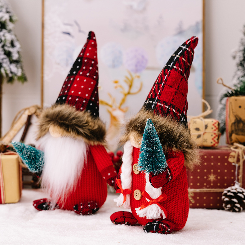 Cartoon Style, Cute Style Christmas Cartoon Style Cute Cartoon Character Indoor Party Festival Ornaments