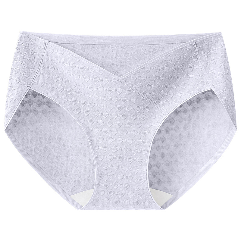 Bragas de maternidad de soporte de vientre en forma de V de algodón rojo grande año natal 10A transpirable antibacteriano entrepierna de algodón de talla grande bragas de mujer