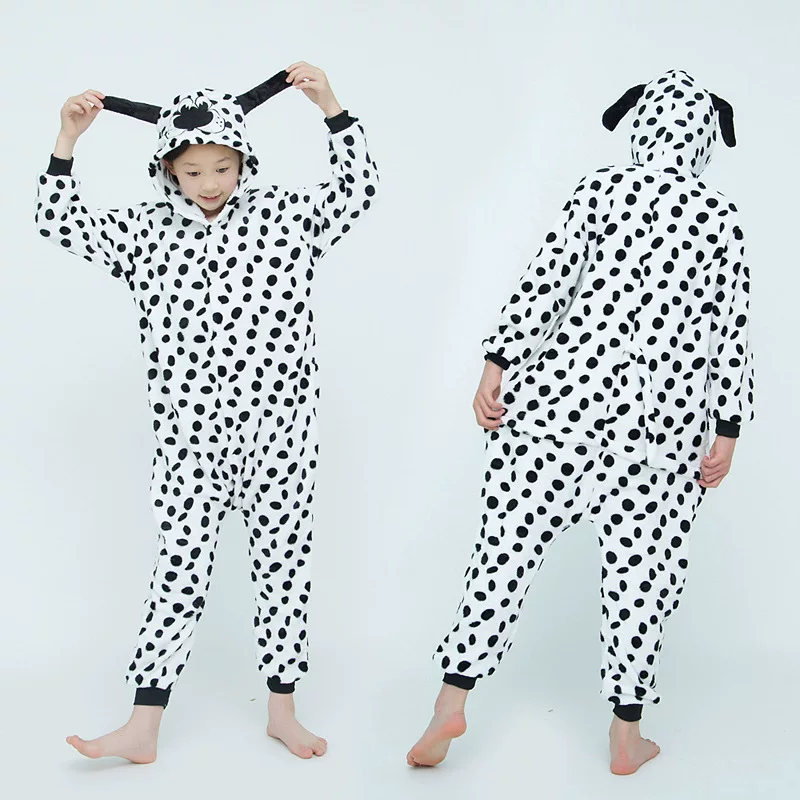 Demi-season flannel children's cartoon pijama, dinosaur, increased thickness, wholesale