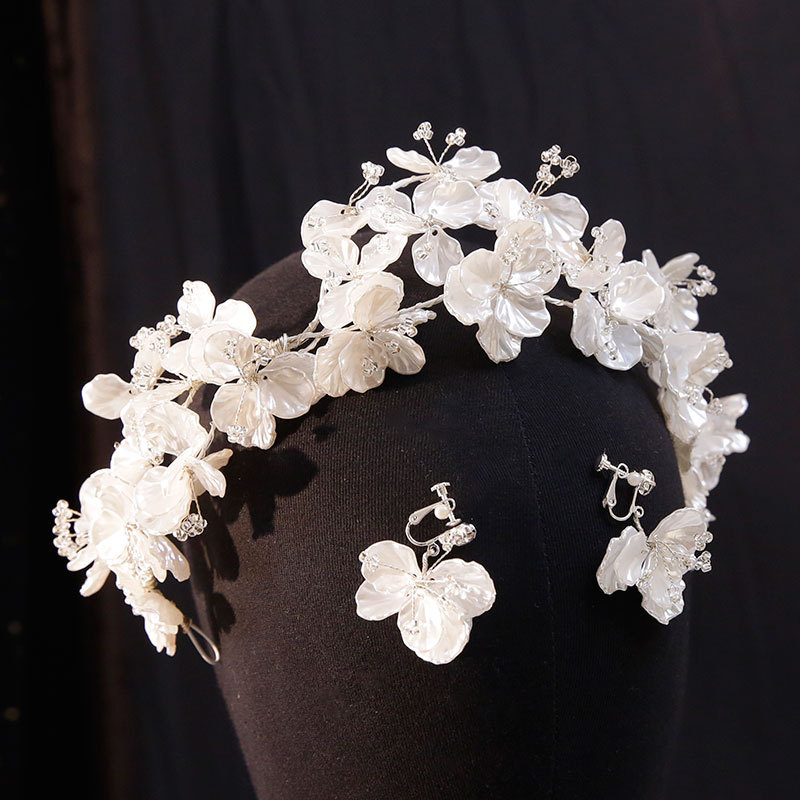56g Weight Jewelry Headband Hair Accessories Type 1 Piece Quantity Simple Style Women's Flower Plastic Flowers Jewelry Headband
