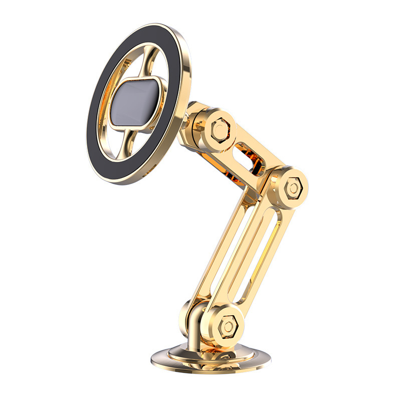 Soporte DE TELÉFONO MÓVIL DE PANTALLA DE SUSPENSIÓN transfronteriza adecuado para Tesla Magsafe telescópico plegable soporte de coche magnético