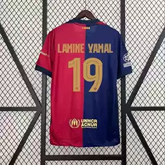24-25 season Barcelona jerseys, home and away games, two away games, 19th, Yamal, 11th, Rafinha jerseys, football jerseys