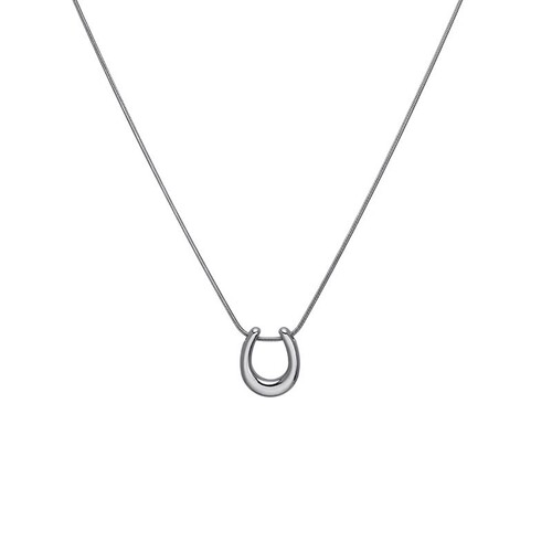 Golden Hoof Pendant Necklace for Women - 2025 New Arrival Light Luxury High-End Simple Sweater Chain Decorative Accessory