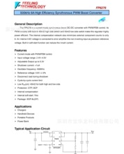 FP6276XR-G1�ǵ���ģʽͬ���ٽ�DC-DCת������PWM/PSM����ICоƬ