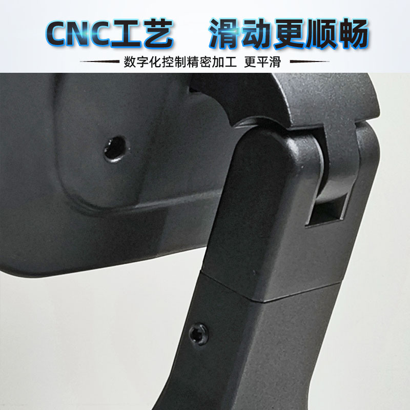 The new motorcycle folding backrest is universally applicable to various car modification accessories aluminum alloy non-destructive installation tailstock