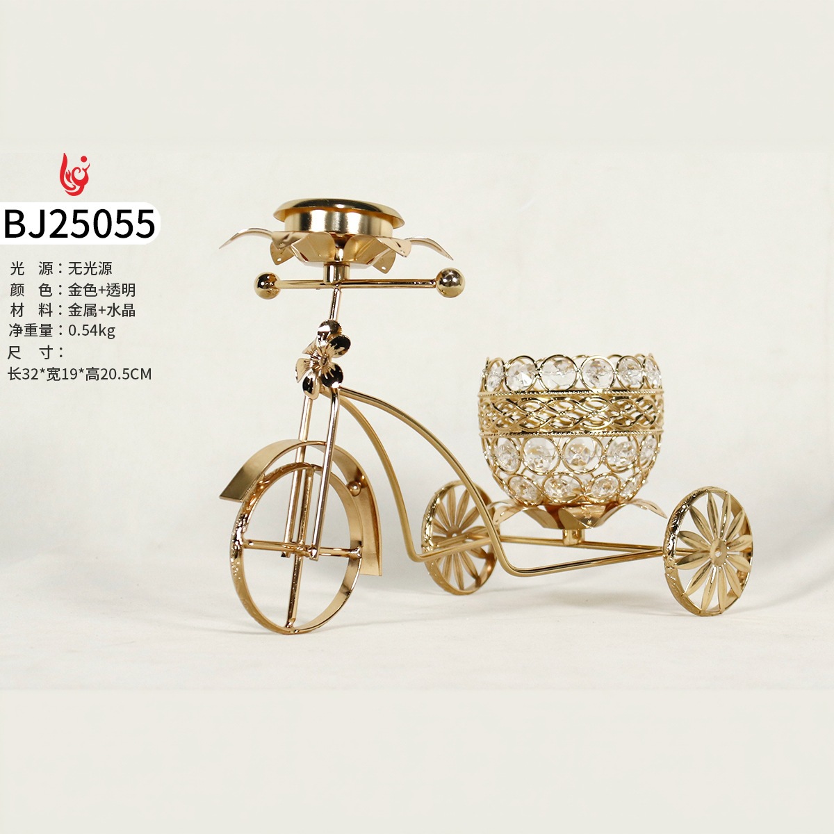 Decoración de bodas creativa, bandeja de frutas de vela moderna, mesa de vela de lujo ligera, almacenamiento de dulces de alta calidad, exquisito estilo americano.