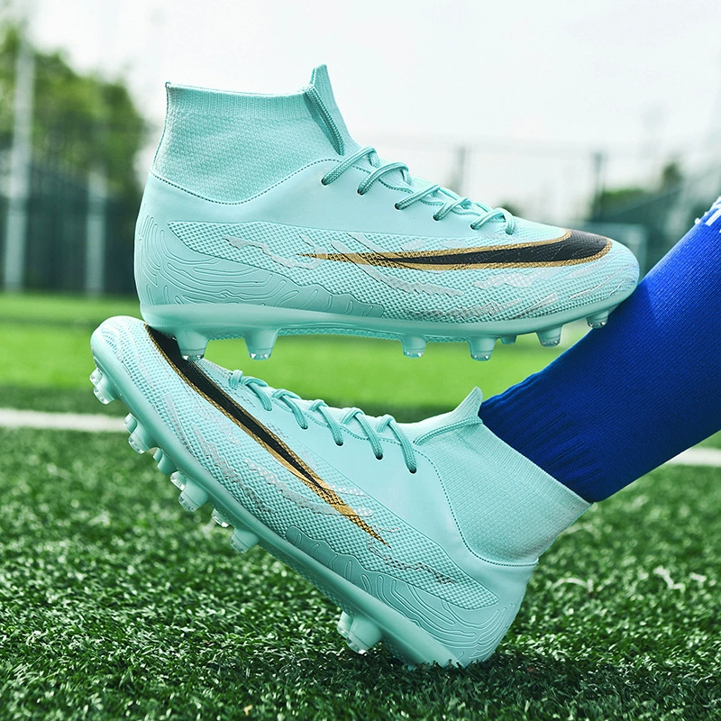High children's boots for men and women, sports shoes, footwear, with spikes
