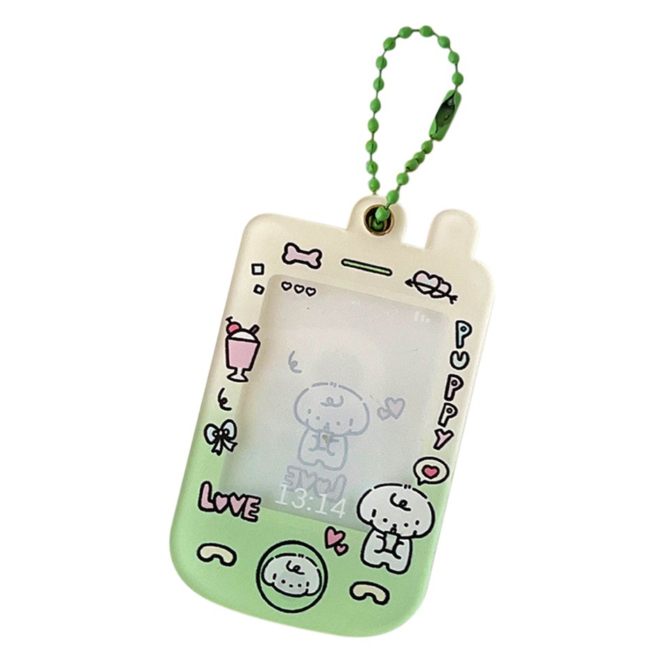 Tengyi original lindo de la historieta acrílico teléfono móvil forma colgante adornos chica aidou estrella foto titular al por mayor