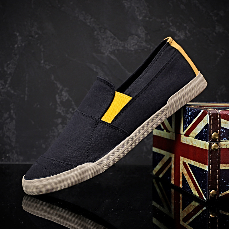 Atmungsaktive Herren Canvas Freizeitschuhe Bequeme Stoffschuhe_voghion.com