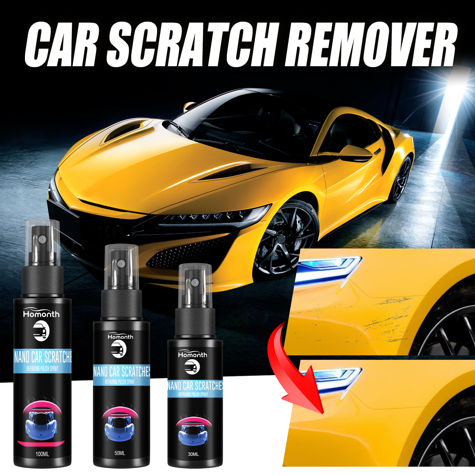 Homonth Scratch Repair Spray Image 10