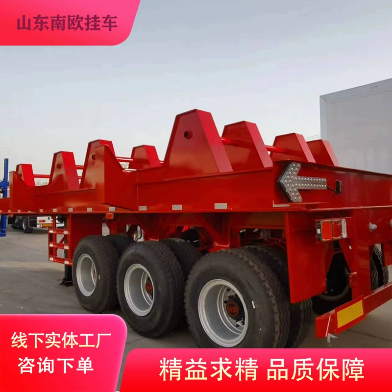 Полуприцеп-платформа для перевозки крупногабаритных грузов, включая ветряные турбины, от производителя спецтехники