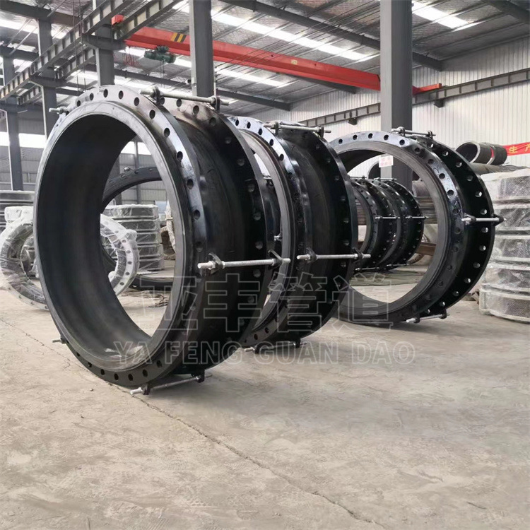 国标高压橡胶软接头 KXT型橡胶膨胀节 304不锈钢双法兰橡胶接头