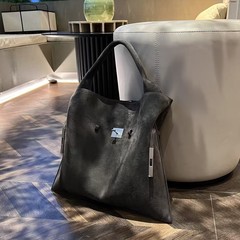女包2025新款极简风磨砂皮信封托特包大容量凯莉包手提单肩斜挎包