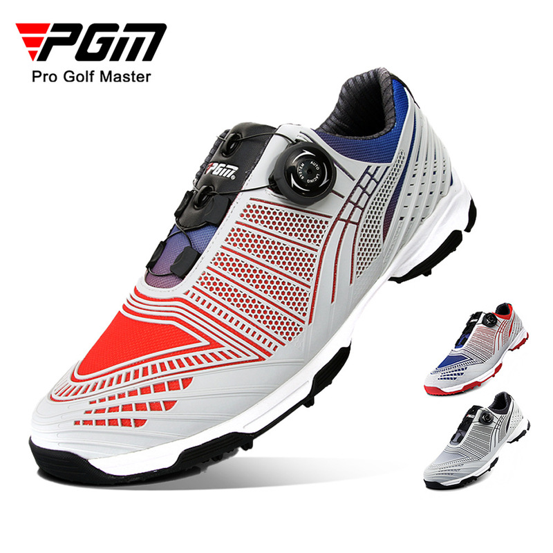 PGM Factory Direct Supply Golf Shoes Men's Rotating Button Shoelace Sports Shoes Gradient Autumn and Winter Men's Shoes PGM Factory Direct Supply Golf Shoes Men's Rotating Button Shoelace Sports Shoes Gradient Autumn and Winter Men's Shoes