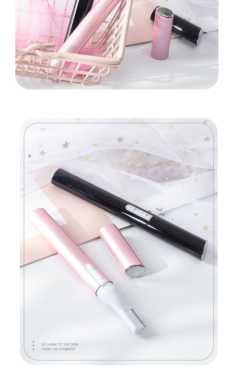 A portable rechargeable automatic beauty trimmer of the same model as Douyin, a multi-functional electric eyebrow trimmer for beginners undefined