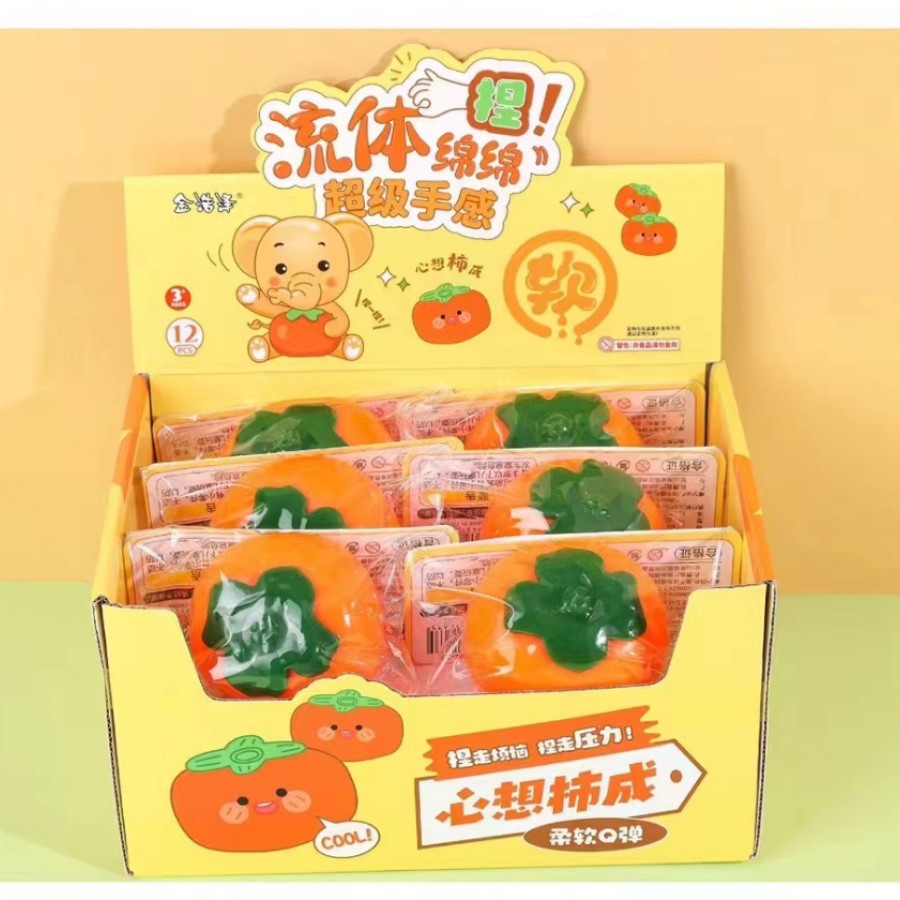 Simulación de pasta de yema de huevo líquida plástica, pellizco, juguete de descompresión Xiaohongshu image 8