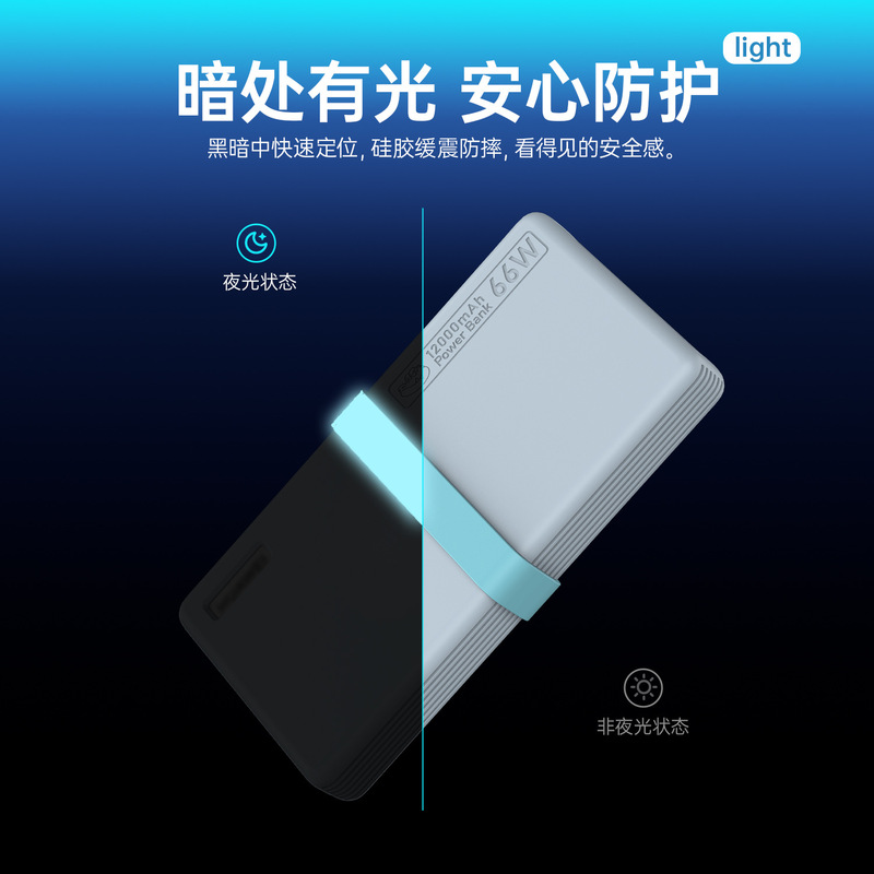 适用于华为66W充电宝保护套12000移动电源硅胶保护壳防摔套防滑|undefined