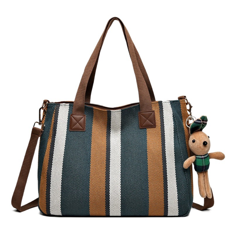 Mori estilo crossbody bolsa de lona de gran capacidad para las mujeres nueva moda diaria todo partido bolsa de hombro clase bolsa de viaje bolsa