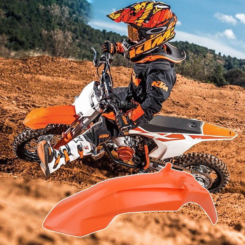 Off-Road Motorcycle Accessories Kt50 Front Fender Suitable for 50Cc70Cc110Cc Front Mudguard 10inch to 15inch Wheels
