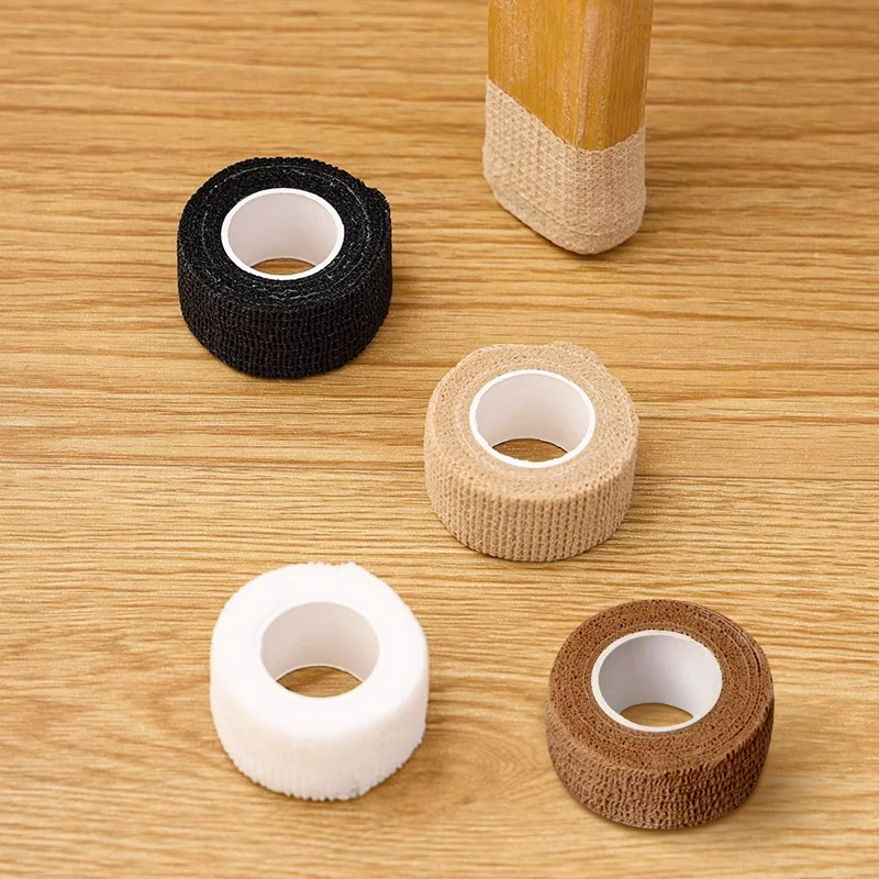 Столы и стулья анти-царапание бесшумные ножные ножные коврики стула износостойкие самоклеящиеся эластичные бинты противоскользящие табуретки для ног защитный чехол для пола