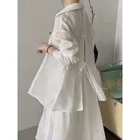 Taochuan новая китайская солнцезащитная рубашка ~ Тонкая и элегантная рубашка куртка женская застежка на шнуровке дизайн рубашка 2521