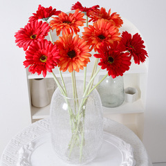 仿真非洲菊弗朗菊波斯菊太陽花家居餐桌擺設小雛菊田園風人造絹花