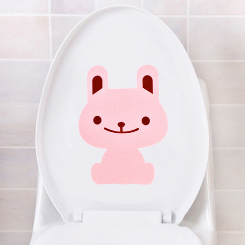 Bathroom toilet deodorizing stickers self-adhesive odor removal and fragrance stickers toilet cartoon decorative stickers quick deodorizing stickers